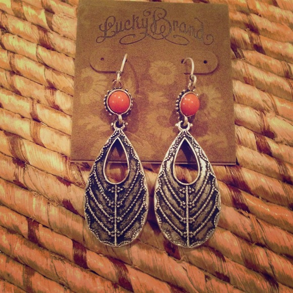 Lucky Brand earrings.