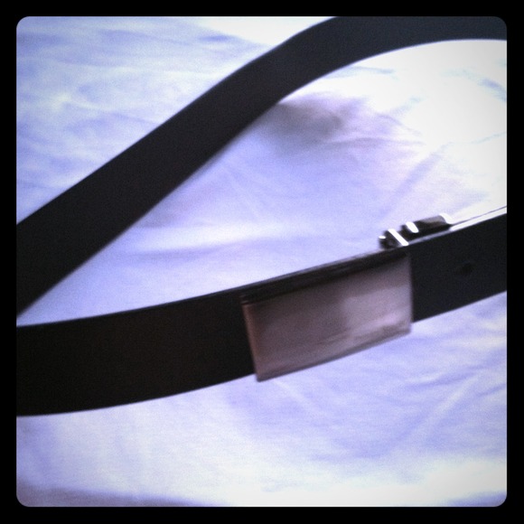 Men's 38 perry Ellis black/brown belt