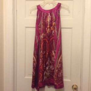 Mutli colored Halter dress