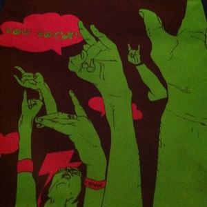 RESERVED! Brown Parcel You Rock tote