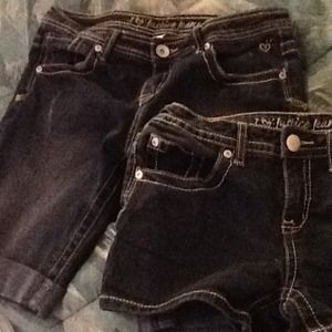 Girls size 14 denim . Like new. Great deal!