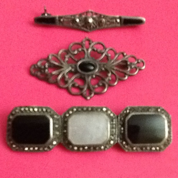 RESERVED FOR CARRIONTrio Of Sterling Silver & Marc