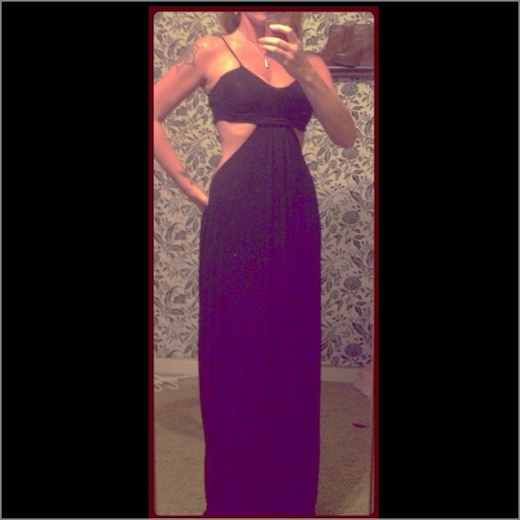 Charlotte Russe Dresses & Skirts - on hold🌺Black cutout dress🌺