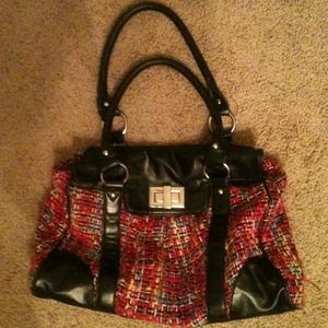 Tweed purse