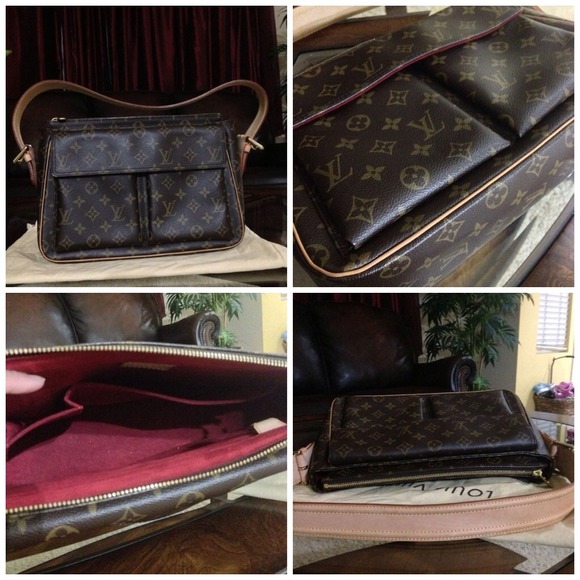 "SOLD"Authentic Louis Vuitton Viva Cite Large