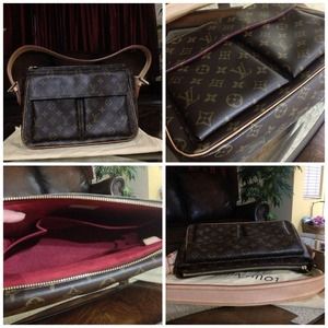 "SOLD"Authentic Louis Vuitton Viva Cite Large