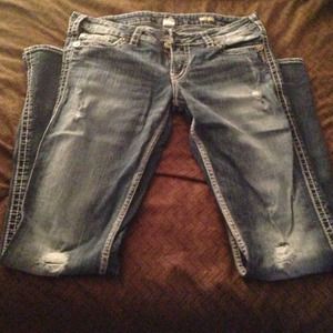 Silver jeans- reserved