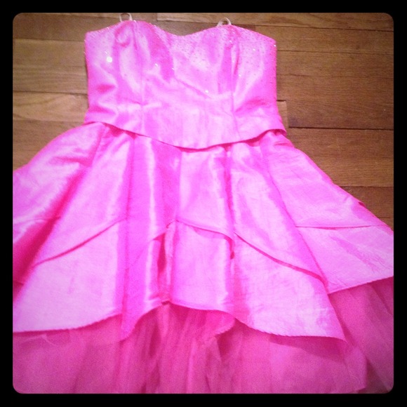 Pink Prom/ Homecoming dress - Picture 1 of 3