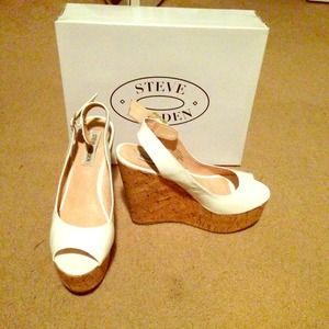 White wedges.