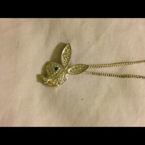 Playboy bunny necklace