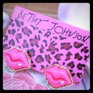 New Betsy Johnson earrings