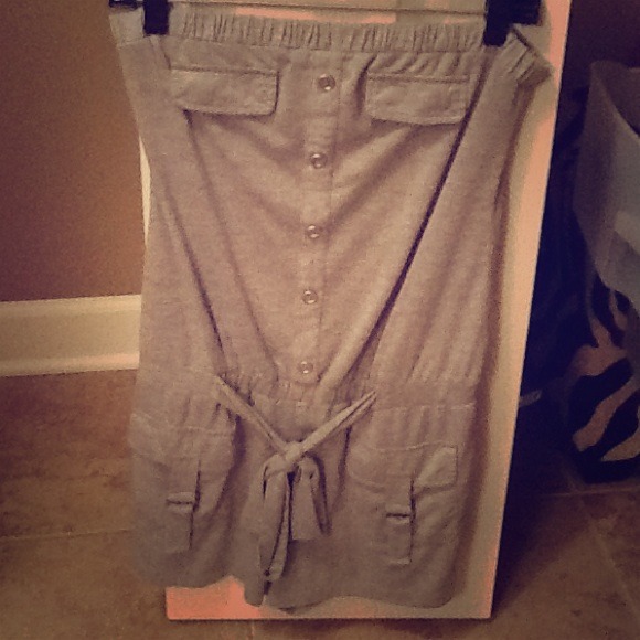 Grey Romper .