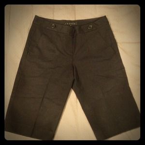 Theory Cropped Capri Black Pants