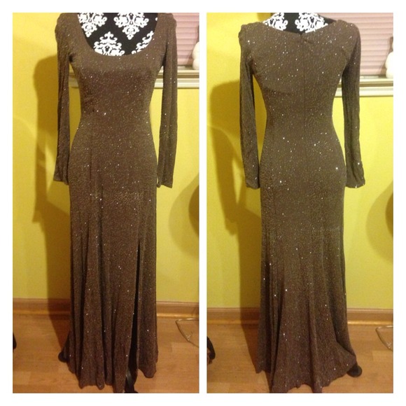 Bagdley Mischka evening gown