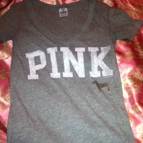 V.s grey tee! Super cute!