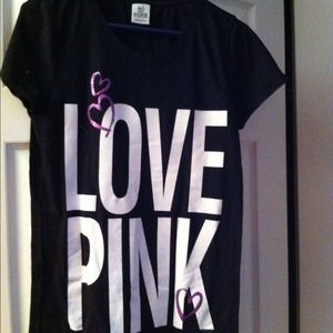 Love pink t shirt