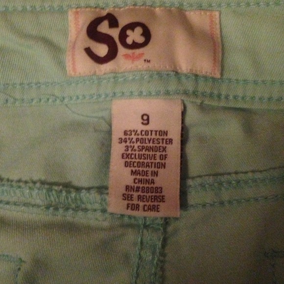 [Barely worn!] Tiffany blue jeans [reserved] - Picture 2 of 2