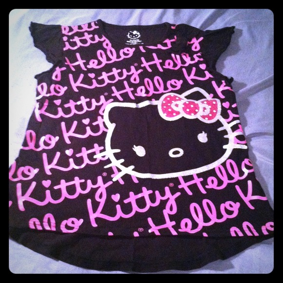 @TAKEN@Hello Kitty Glitter Design Top.New &Lovely!