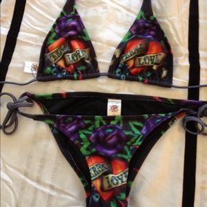 Ed Hardy "Love Kills Slowly" Bikini