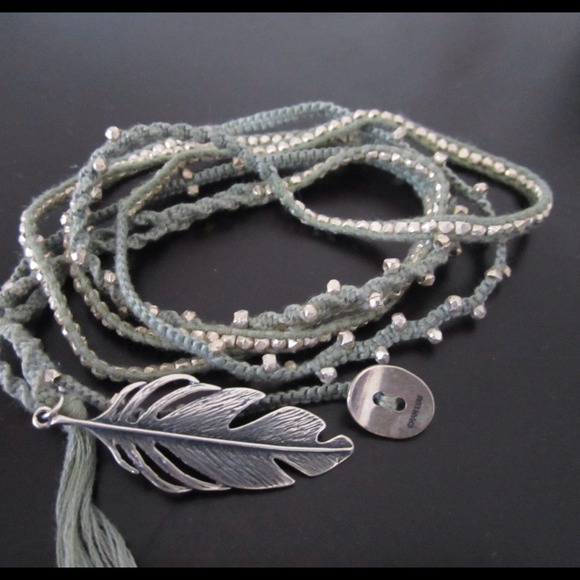 🎉HPx2🎉 AUTHENTIC Chan Luu wrap bracelet - Picture 2 of 4