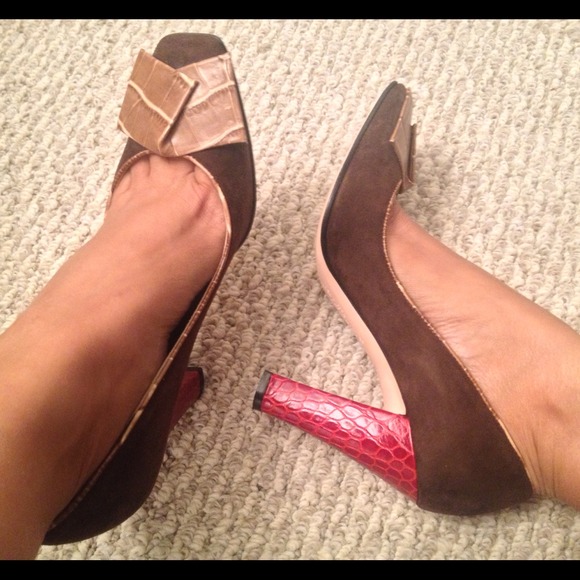 ⚡Sold⚡Christian Lacroix pumps..size 37.5 - Picture 3 of 4