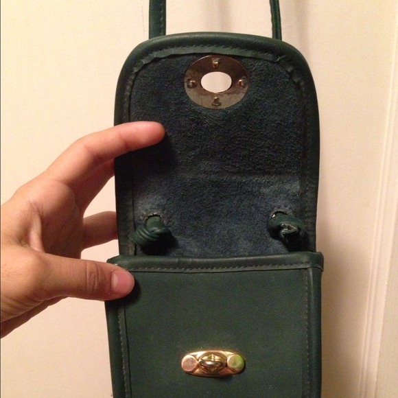🚫SOLD🚫 Authentic Vintage green leather purse - Picture 3 of 3