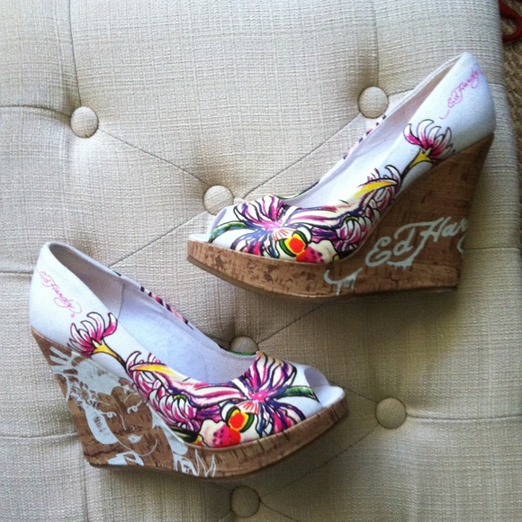 Ed hardy wedges