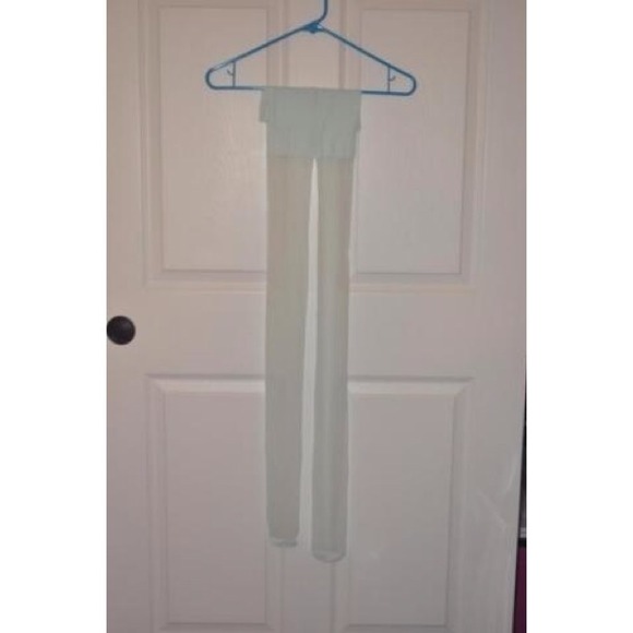 đ´SOLDđ´Sheer mint tights - Picture 1 of 2