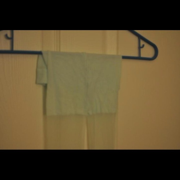 đ´SOLDđ´Sheer mint tights - Picture 2 of 2