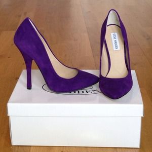 SOLD💢 Steve Madden Lennaa Purple Suede 6.0