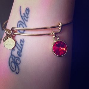 Authentic Alex and Ani birthstone Bangle!