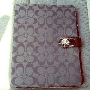 Authentic coach iPad cover