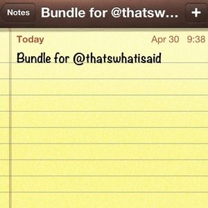 Bundle for @thatswhatisaid