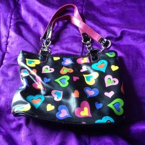 Heart handbag.