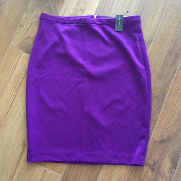 NWT Plum Pencil Skirt from Limited