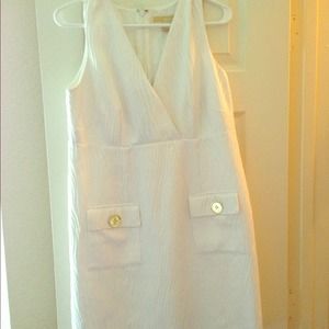 Michael Kors knee length dress(white)