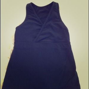 Black and Purple  Lululemon Tank and Shorts Bundle