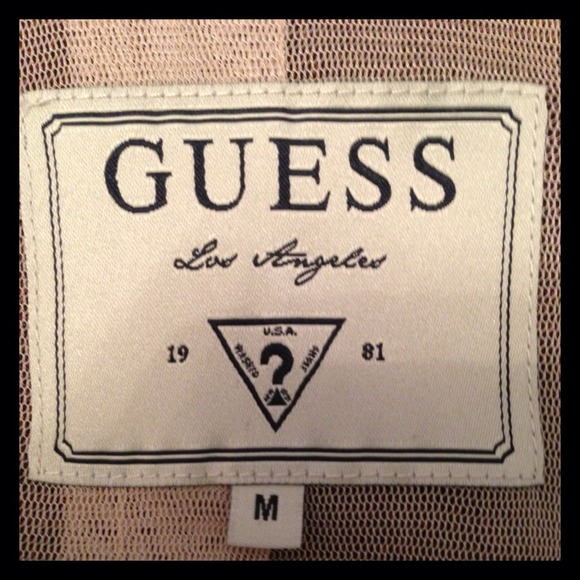 New Guess Sheer and Sequin Jacket 🐝 - Picture 4 of 4