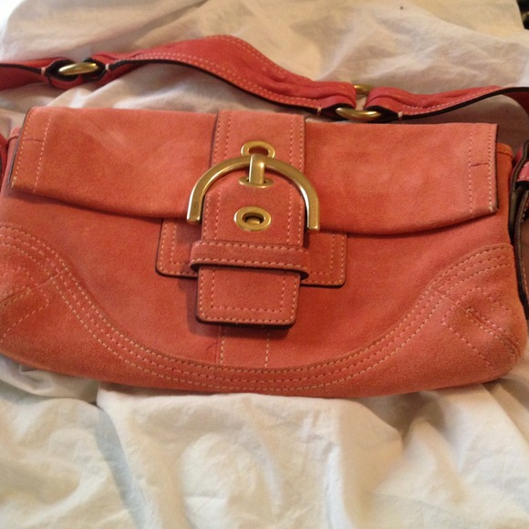 Coach Bags Traded Coach Suede Soho Flap Hobo Shoulder Bag Poshmark