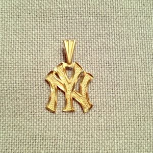 14K Gold NY Yankees Charm from 1990's