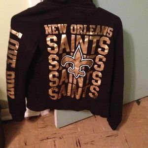Victoria secret Saints Zip up Hoodie