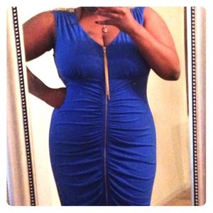 RESERVED...Blue Baby Phat dress