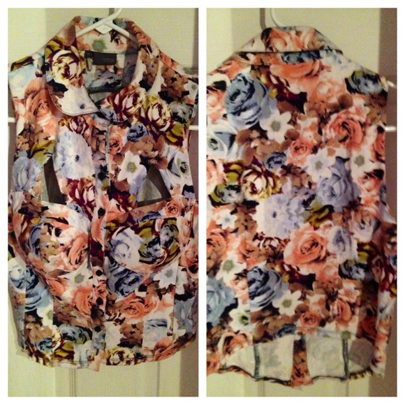 Urban Outfitters Sparkle and Fade crop top Medium