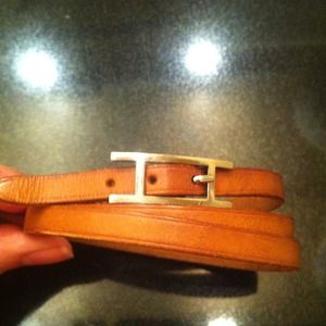 Hermes strap brown