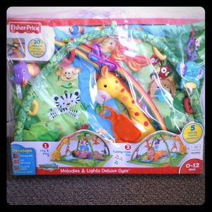 Fisher price melodies & lights deluxe gym