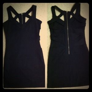 Black Cocktail Dress & Sequin bandeau & Clutch!