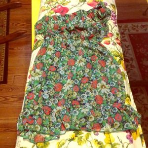 One shoulder mini dress