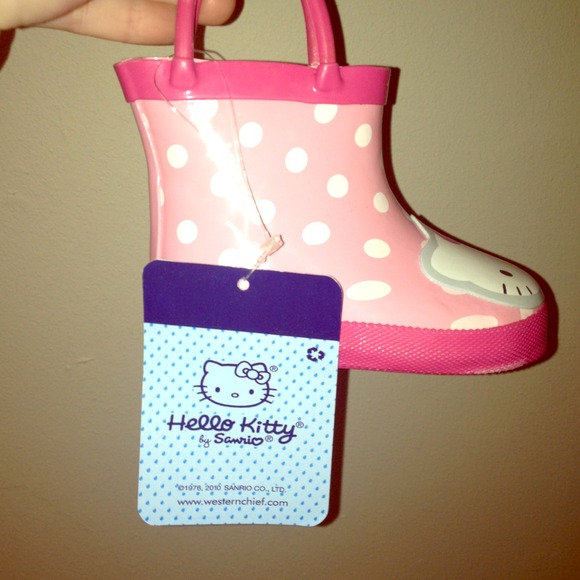 Hello kitty rain boots