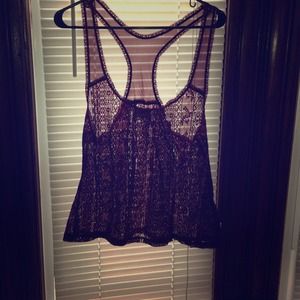 Hollister lace top