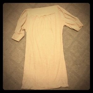 Forever 21 Pastel Beige Shirt Size Medium